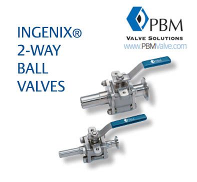 Sanitary 2-Way Valves